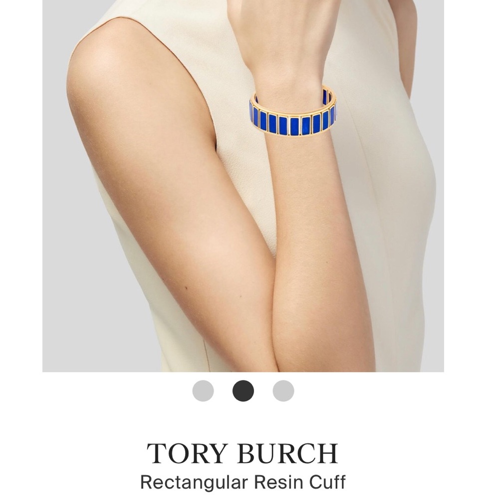 NWT TORY BURCH POXY CUFF BRACELET